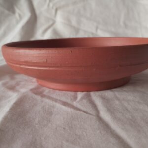 Ref. 8.- Imitación plato mediano  con estría lateral de terra sigillata  hispánica de Urcilla